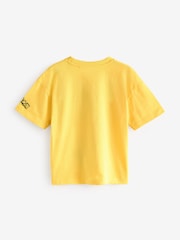 Yellow Pikachu 100% Cotton Pokémon License Short Sleeve T-Shirt (4-16yrs) - Image 2 of 3