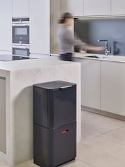 Joseph Joseph Grey Totem Max 60 Litre Graphite Waste Separation Unit - Image 2 of 4