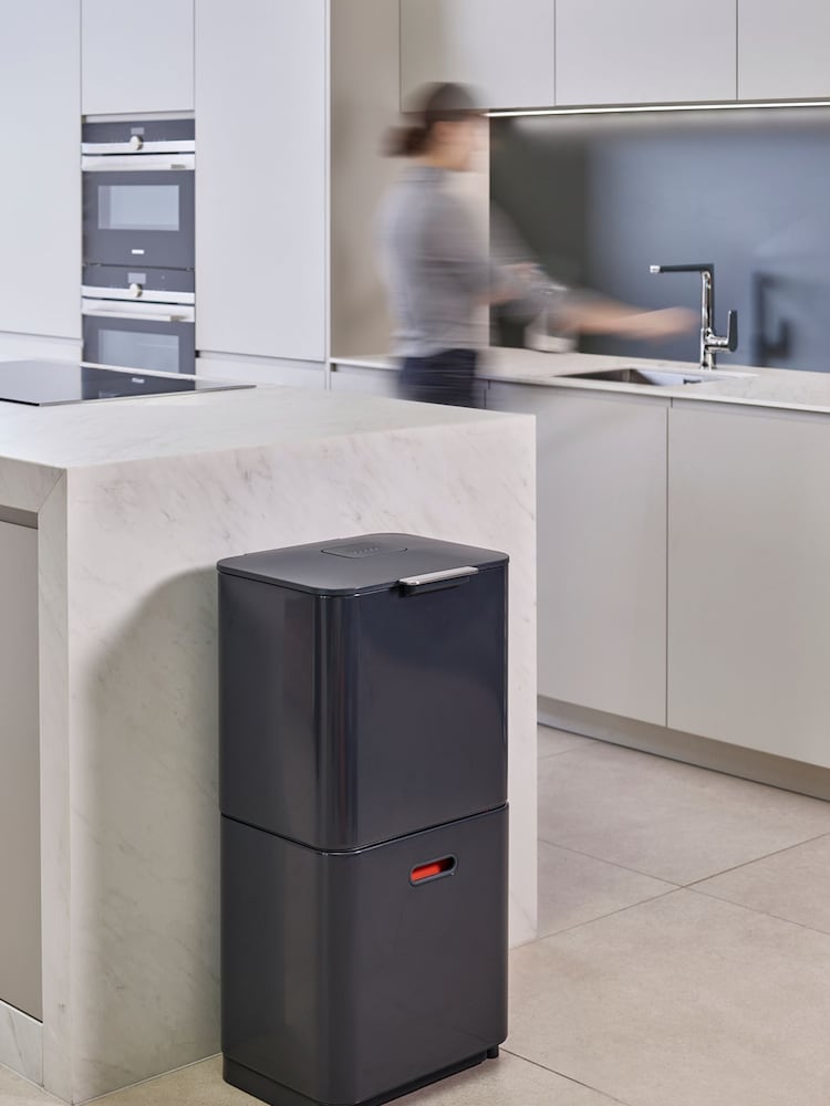 Joseph Joseph Grey Totem Max 60 Litre Graphite Waste Separation Unit - Image 2 of 4