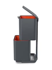 Joseph Joseph Grey Totem Max 60 Litre Graphite Waste Separation Unit - Image 3 of 4