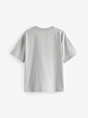 Grey Marl Marvel Avengers License Short Sleeve T-Shirt (3-16yrs) - Image 2 of 3