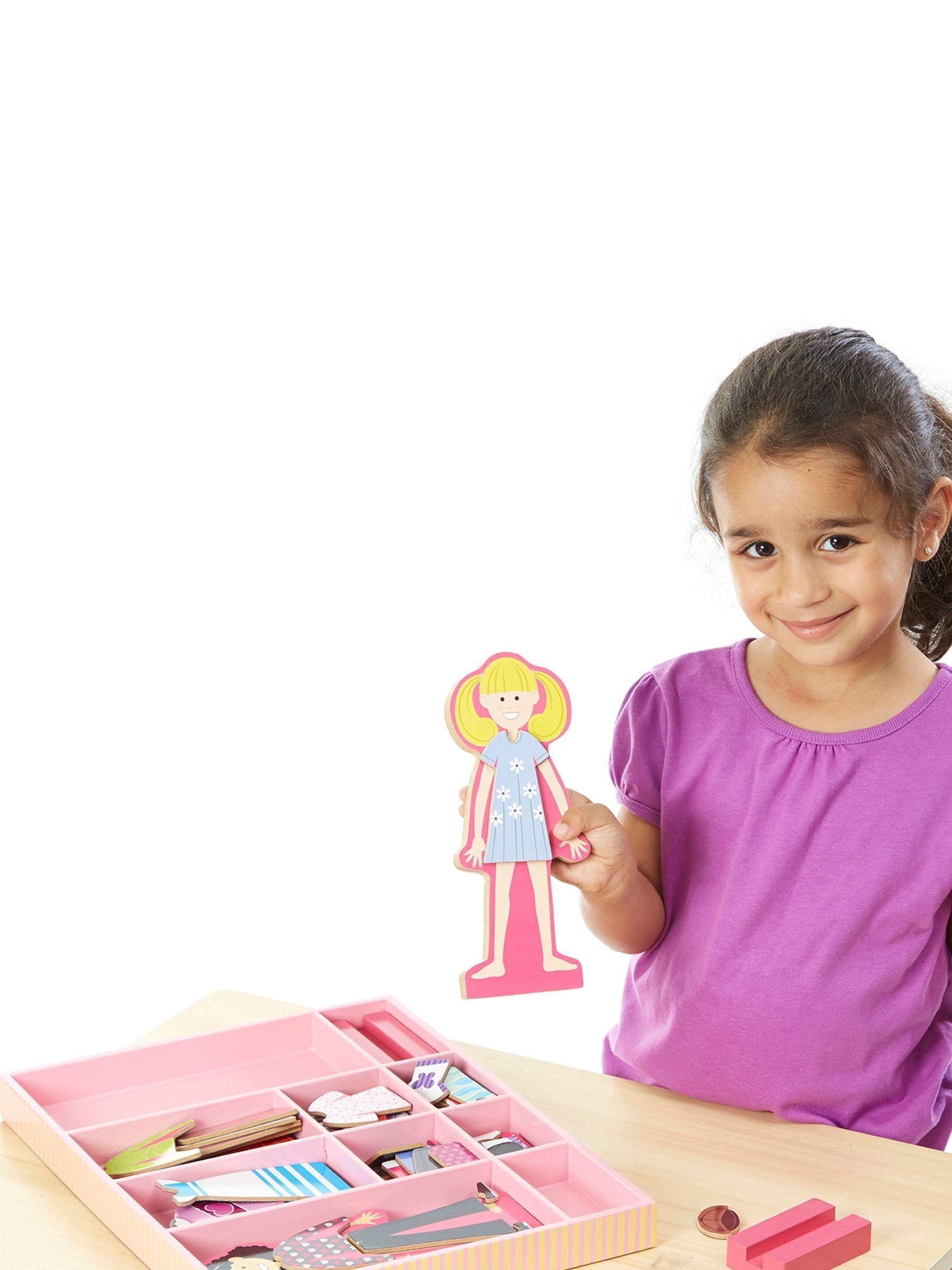 Buy Melissa Doug Abby Emma Magnetic Wooden Dress Up Dolls from the Next UK online shop