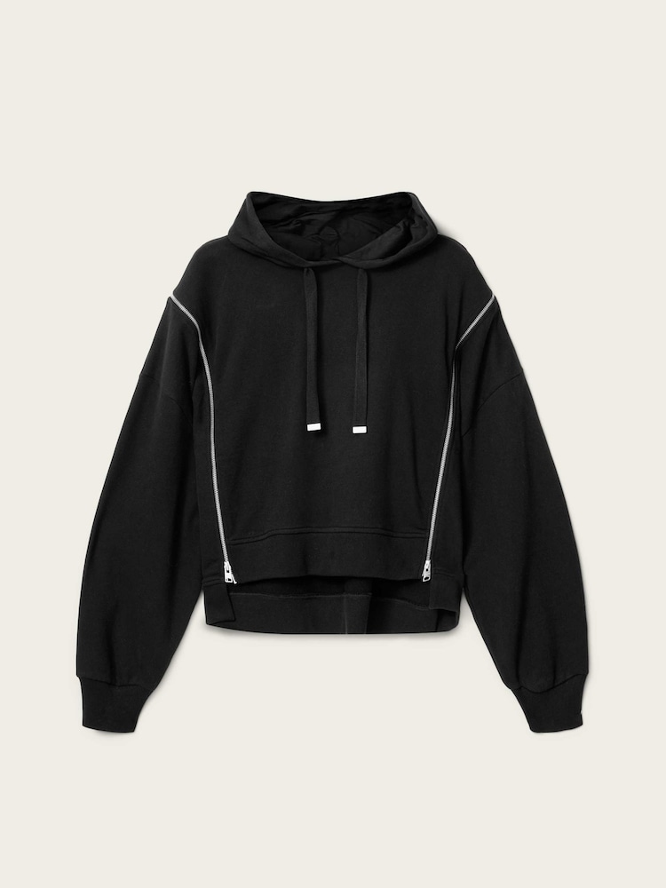 AllSaints Black Ciara Hoodie - Image 6 of 6
