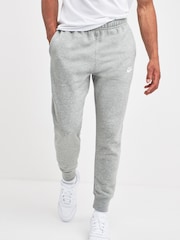 Nike Grey Club Joggers - Image 1 of 4