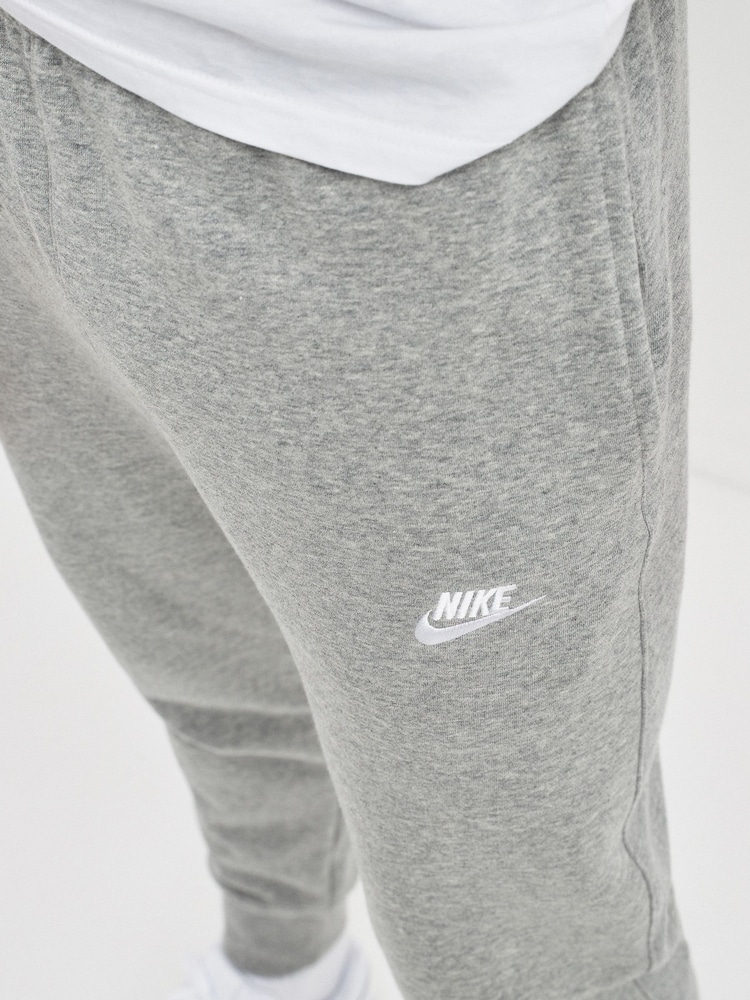 Nike Grey Club Joggers - Image 2 of 4