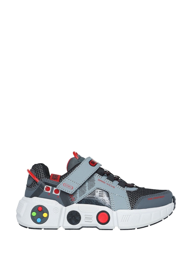 Skechers Grey Gametronix Shoes - Image 1 of 5