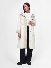 Barbour® International Waterproof Cosmos Hooded Longline Jacket - Image 3 of 8