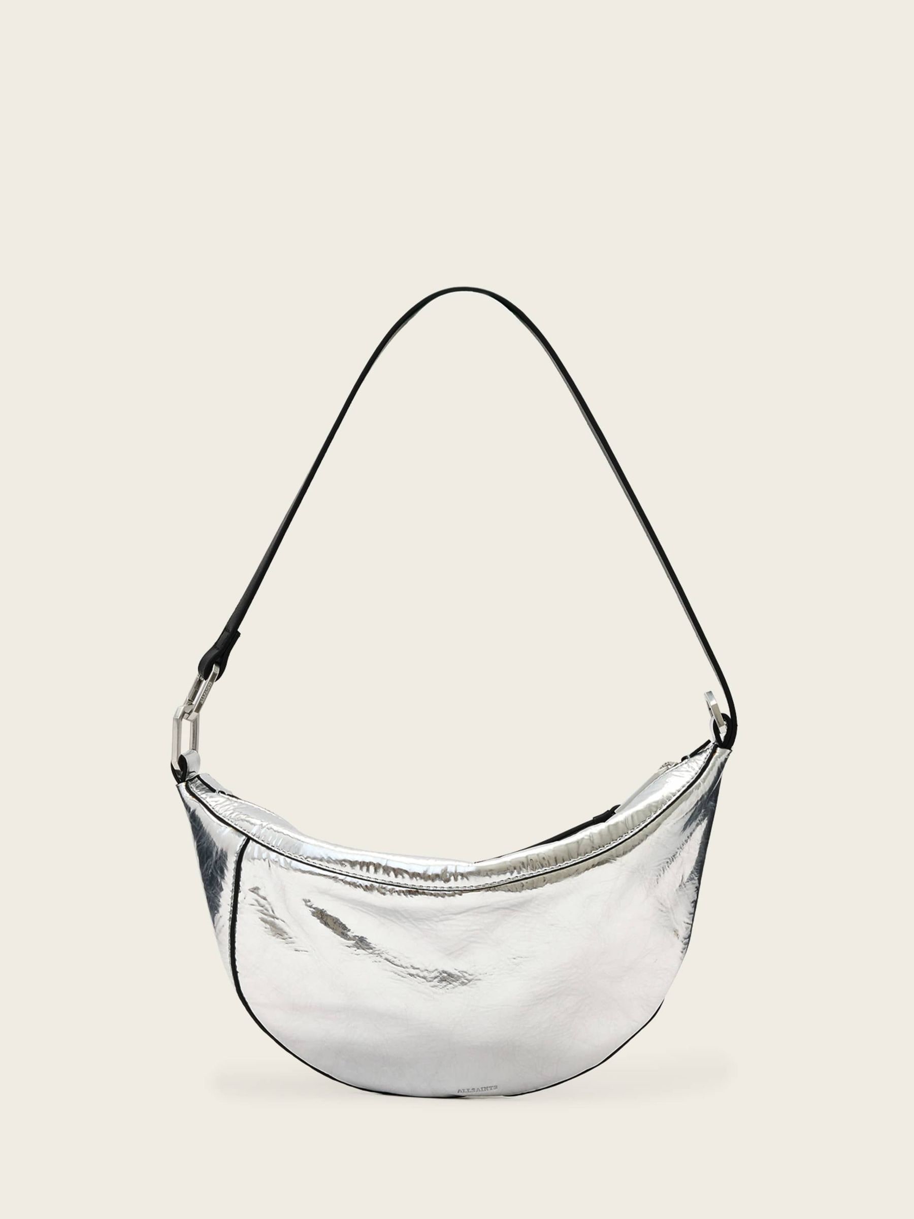 Buy AllSaints Silver Luna Micro Metallic Bag from Next USA