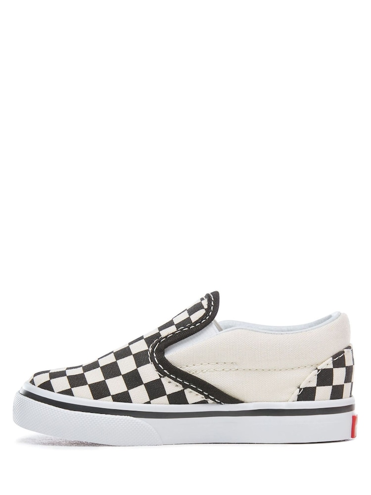 Vans Toddler Slip-On V Check Trainers - Image 2 of 5