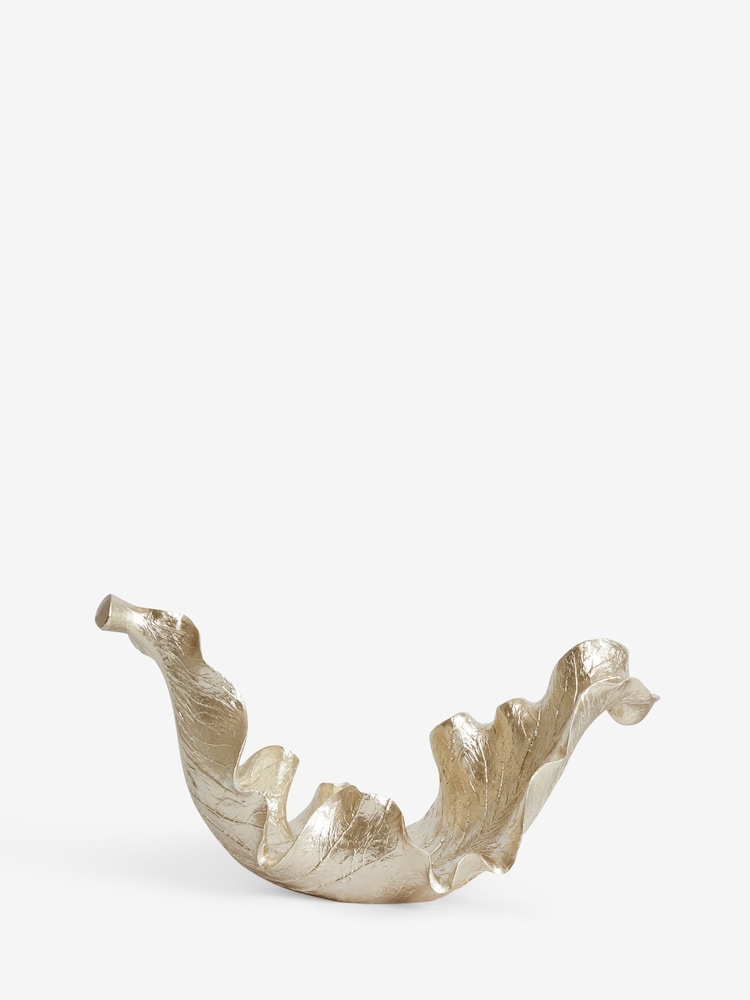 Gold Leaf Ornament - Image 2 of 4