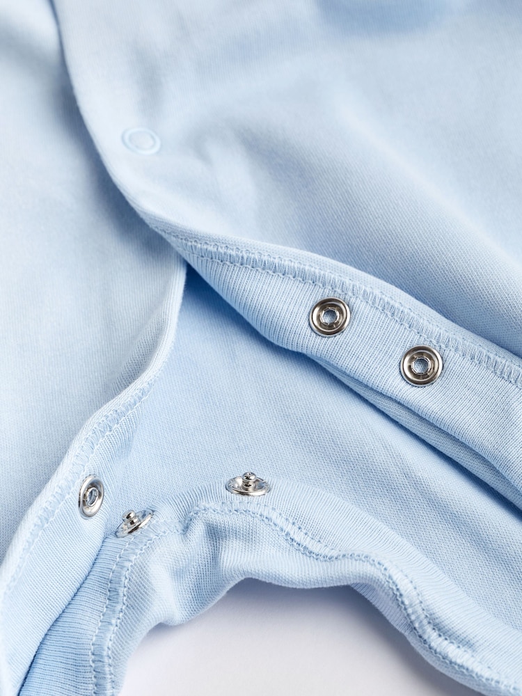 Bleu/Blanc - Combinaisons de nuit pour bébés (0-2ans) - Image 10 of 12