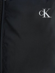 Calvin Klein Jeans Non Down Cropped Puffer Black Coat - Image 6 of 6