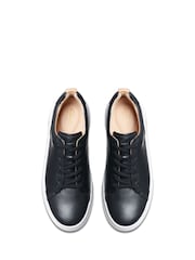 Clarks Black Standard Fit (F) Leather Hollyhock Walk Shoes - Image 5 of 7