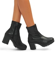 Carvela Comfort Black Secure Ankle Boots - Image 5 of 5