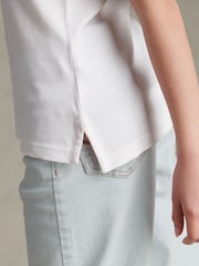 U.S. Polo Assn. White Regular Polo Top - Image 4 of 7
