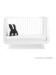 Snuz White SnuzKot Skandi Cot Bed - Image 6 of 7