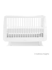 Snuz White SnuzKot Skandi Cot Bed - Image 7 of 7