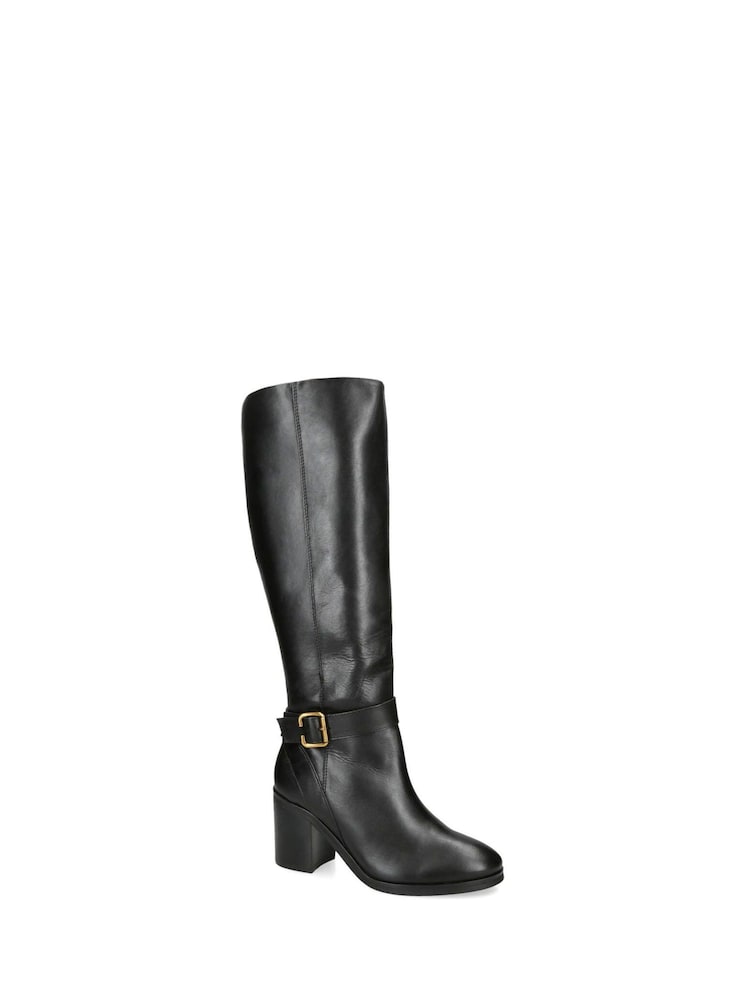Kurt Geiger London Black Hampstead High Leg Boots - Image 2 of 5