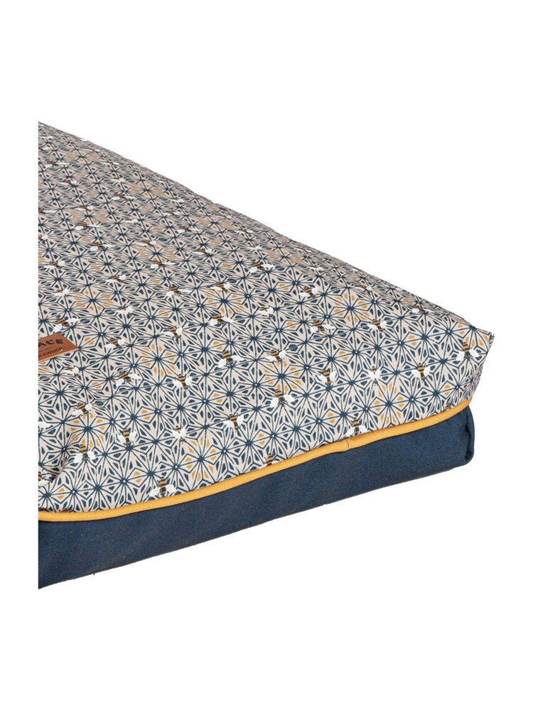 FatFace Blue Geo Bees Medium 100% Cotton Cover - Image 3 of 3