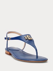 Lauren Ralph Lauren Ellington Nappa Leather Sandals - Image 1 of 4
