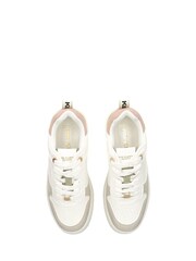 KG Kurt Geiger Taupe Lana Trainers - Image 3 of 5