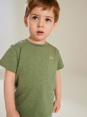 Neutral 100% Cotton Short Sleeve T-Shirts 5 Pack (3mths-7yrs) - Image 2 of 14