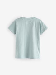 Neutral 100% Cotton Short Sleeve T-Shirts 5 Pack (3mths-7yrs) - Image 9 of 14