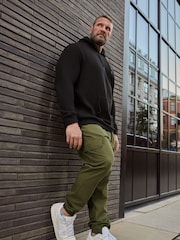 BadRhino Big & Tall Green 100% Cotton Ripstop Cargo Trousers - Image 1 of 3