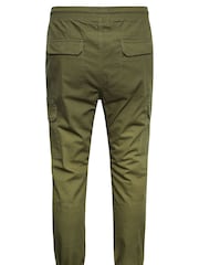 BadRhino Big & Tall Green 100% Cotton Ripstop Cargo Trousers - Image 3 of 3
