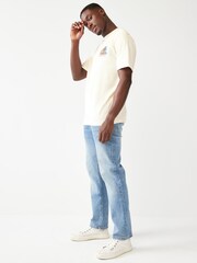 Ecru Fender Band Graphic 100% Cotton T-Shirt - Image 2 of 8