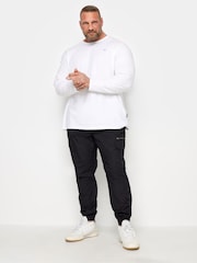 Черный - Брюки карго из 100% хлопка из ткани рипстоп BadRhino Big & Tall - Изображение 2 из 4
