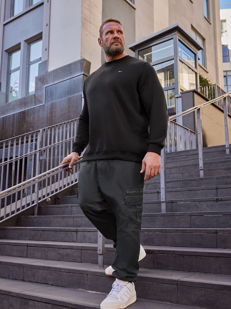 BadRhino Big & Tall Grey Ripstop Cargo Trousers - Image 1 of 3