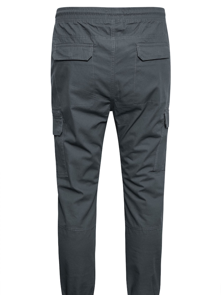 BadRhino Big & Tall Grey Ripstop Cargo Trousers - Image 3 of 3