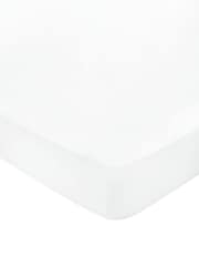 Bedeck of Belfast White Bob 600 Thread Count Egyptian Fitted Sheet - Image 2 of 2