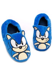 Vanilla Underground Blue Sonic Winter Slippers - Image 1 of 5