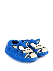Vanilla Underground Blue Sonic Winter Slippers - Image 3 of 5