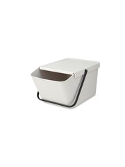 Brabantia White Stackable Sort & Go Bin - Image 4 of 6