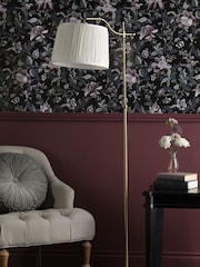 Laura Ashley Brass Hemsley Task Floor Lamp - Image 2 of 3