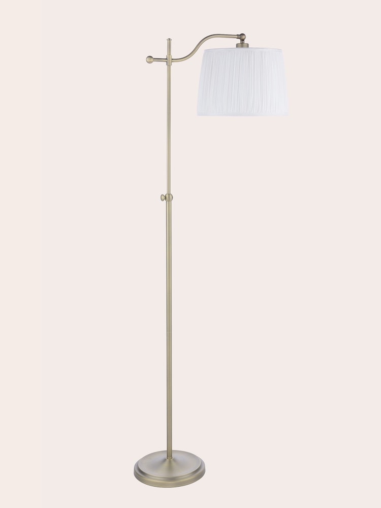 Laura Ashley Brass Hemsley Task Floor Lamp - Image 3 of 3