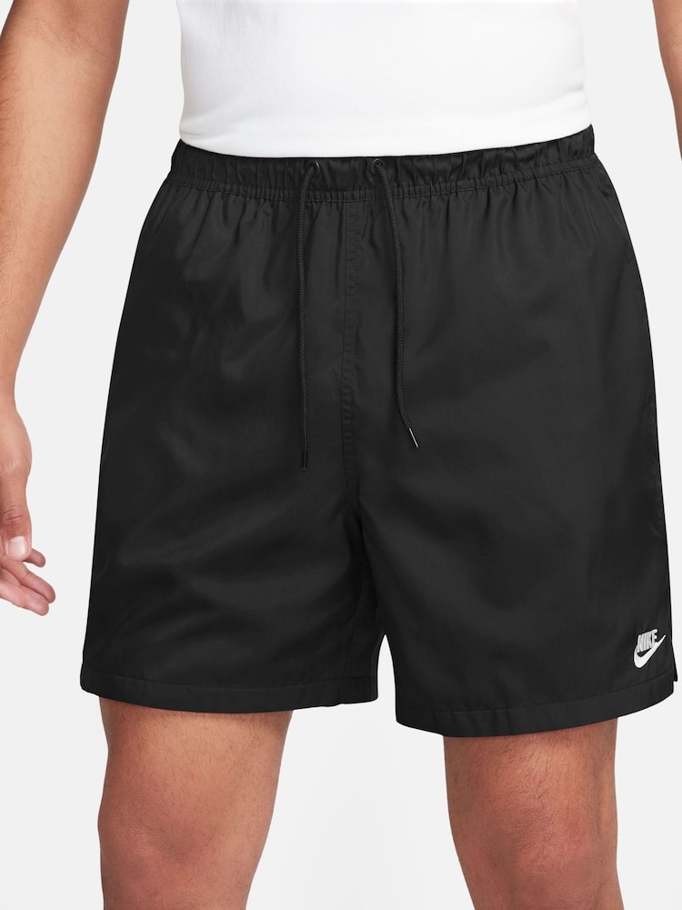 Nike Black Club Woven Flow Shorts - Image 1 of 8
