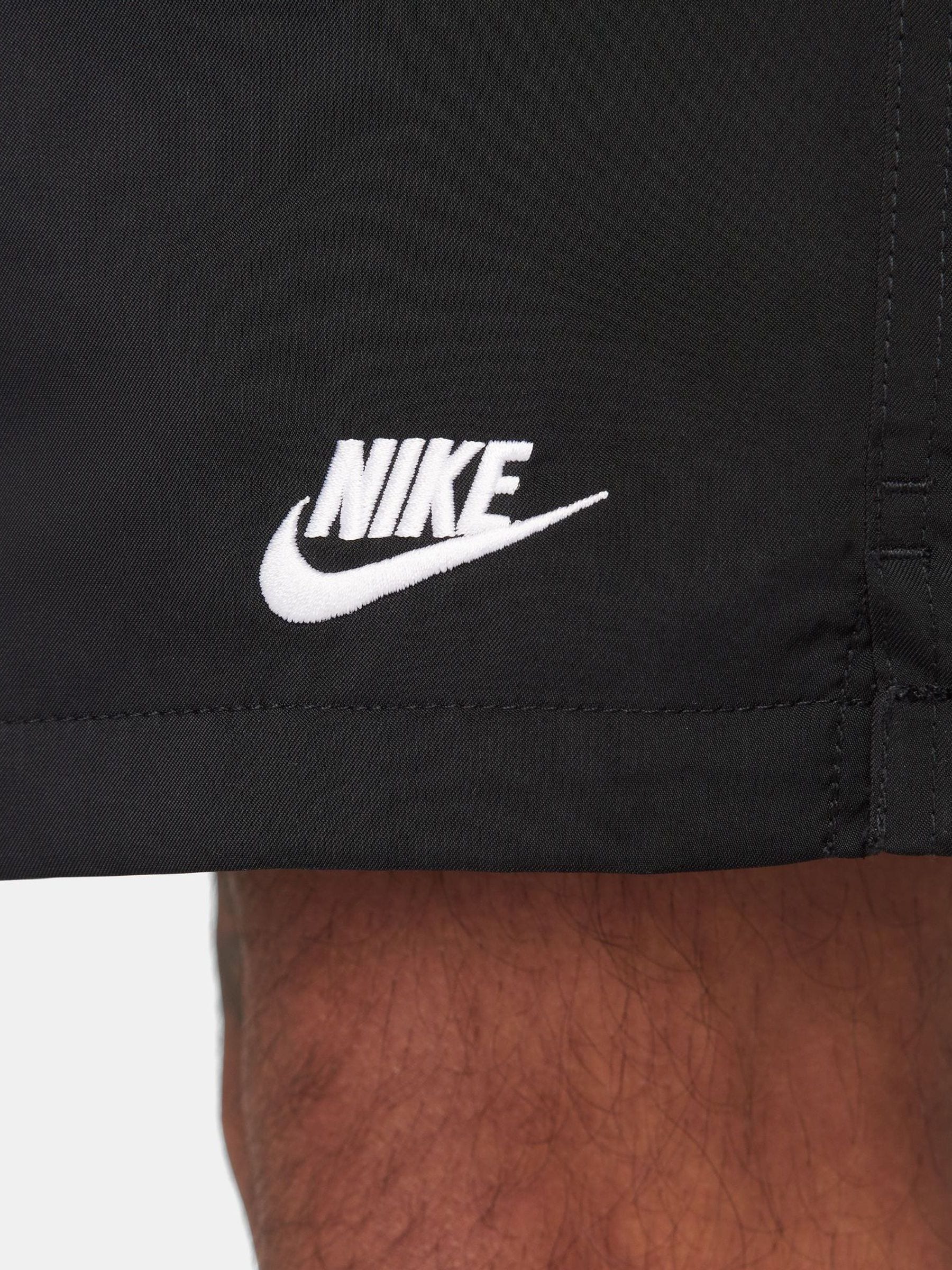 black nike shorts woven
