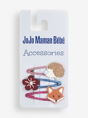 JoJo Maman Bébé Berry 3-Pack Woodland Character Clips - Image 1 of 3