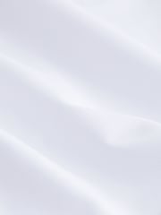White Single Cuff Trimmed Formal Oxford Shirt - Image 8 of 8