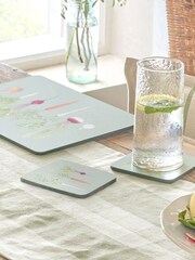 Sophie Allport Green Home Grown Coasters Set of 4 - Image 1 of 2