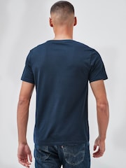 Levi's® Navy Blue Standard Housemark 100% Cotton T-Shirt - Image 2 of 8