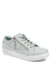 Jones Bootmaker Padova Wide-Fit Leather Trainers - 画像 1 / 6