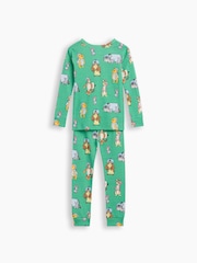 Gap Green Disney Winnie the Pooh Print Pyjamas Set (6mths-5yrs) - Image 2 of 3