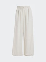 adidas Cream Essentials 3-Stripes Lifestyle Woven Parachute Tracksuit Bottoms - Image 6 of 6
