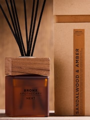 Bronx Sandalwood and Amber 100ml Fragranced Reed Diffuser - Image 2 of 3