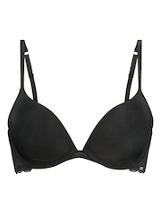 Hunkemöller Black Angie Padded Underwired Push-Up Bra - Image 4 of 6